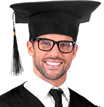 CZAPKA BIRET ABSOLWENTA STUDENTA UCZEŃ