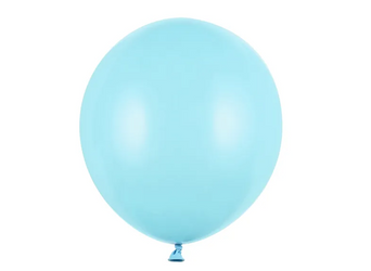 BALONY LATEKSOWE PASTELOWY JASNONIEBIESKI 25 SZT 43 CM