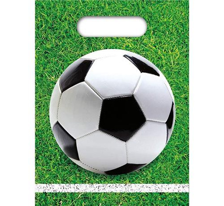 TOREBKI NA SŁODYCZE PIŁKA NOŻNA 6 SZT