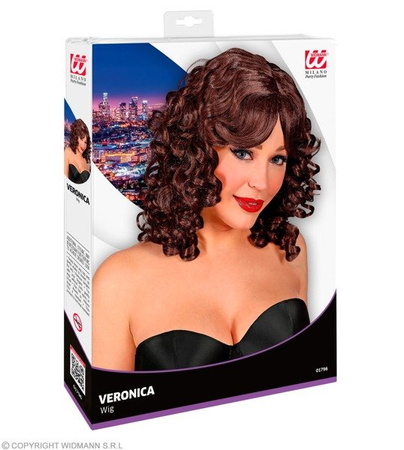 PERUKA VERONICA BRĄZOWA