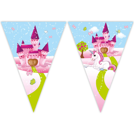 GIRLANDA TRÓJKĄTNA JEDNOROŻEC 