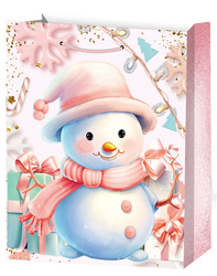 TORBA PREZENTOWA PASTEL BAŁWAN 32 X 26 X 10 CM