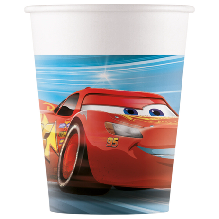 ZESTAW AUTA CARS TALERZYKI+KUBECZKI