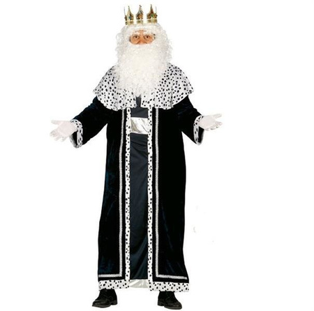 STRÓJ KRÓLA GRANATOWY