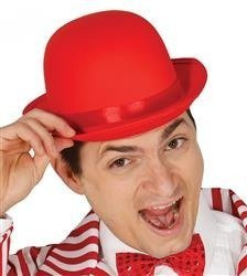 MELONIK SATYNOWY CZERWONY