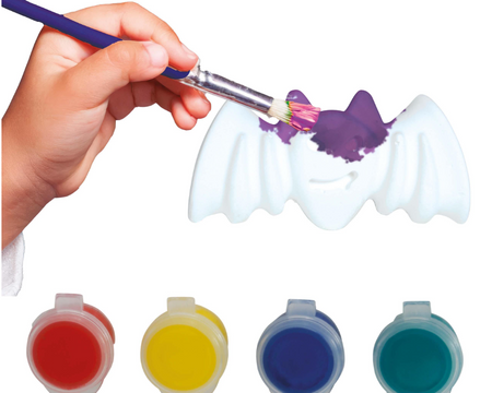 NIETOPERZ DO MALOWANIA W ZESTAWIE Z FARBKAMI