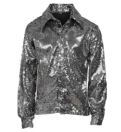 "KING OF POP" (sequin shirt)