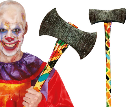 KRWAWA SIEKIERA KLAUNA 73 CM