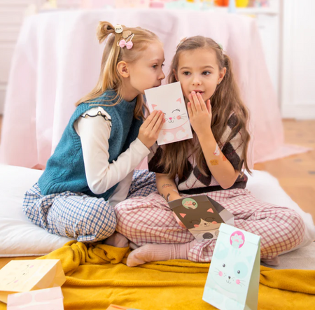 TOREBKI NA CUKIERKI KOTKI 6 SZT