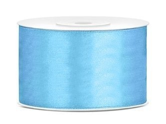 TASIEMKA SATYNOWA BŁĘKITNA 38mm/25m