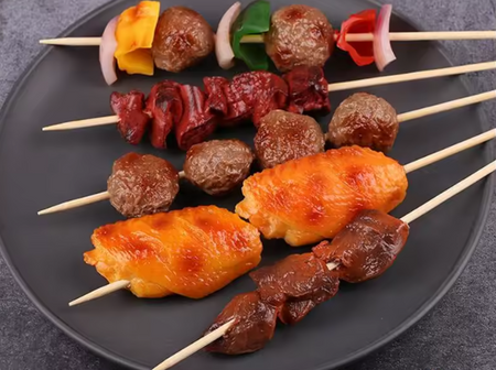  PATYCZKI DO SZASZŁYKÓW DREWNIANE 20 CM 20 SZT