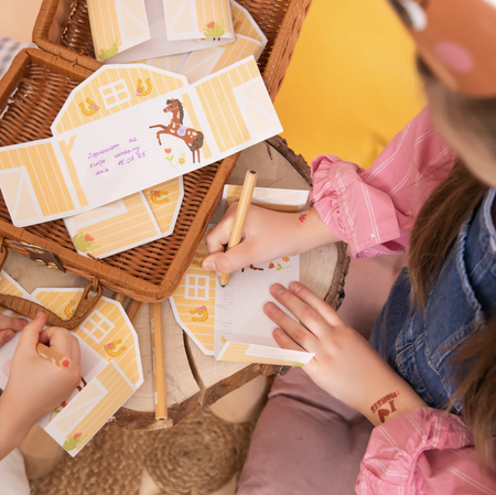 ZAPROSZENIE NA IMPREZĘ KONIKI 6 SZT