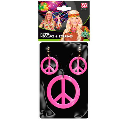 ZESTAW BIŻUTERII HIPPIS RÓŻOWA