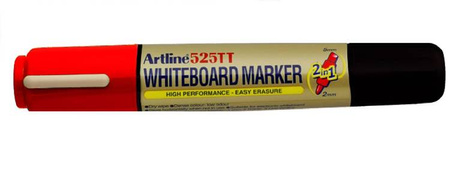 MARKER ARTLINE DO TABLIC 2 W 1 CZARNY CZERWONY