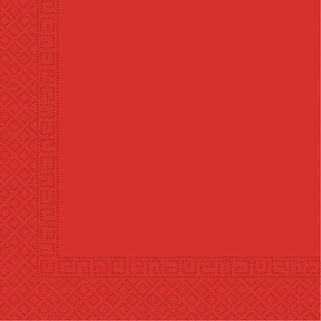 SERWETKI PAPIEROWE CZERWONE 33 CM 20 SZT.