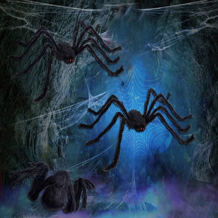 CZARNY PAJĄK 200 CM