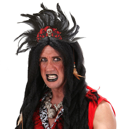 Pk 12 "VOODOO HEADDRESSES" 3 styles ass.