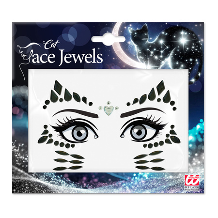 NAKLEJKI SAMOPRZYLEPNE NA TWARZ KOT 