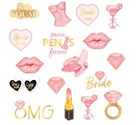 TATUAŻE ZMYWALNE WIECZÓR PANIEŃSKI 19 SZT