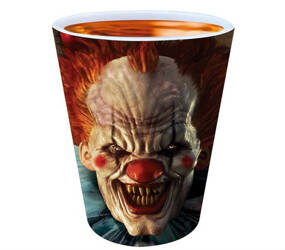 KIELISZKI STRASZNY KLAUN 3 SZT 5X6 CM