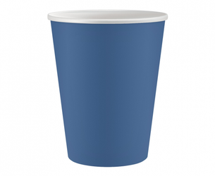 KUBECZKI PAPIEROWE 250 ML GRANATOWY 6 SZT.