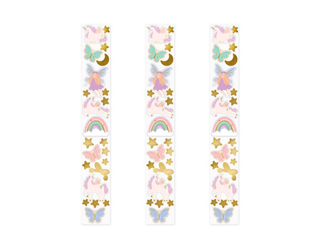 NAKLEJKI JEDNOROŻCE MIX