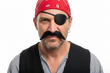 WĄSY MAKSYKAŃSKIE CZARNE 