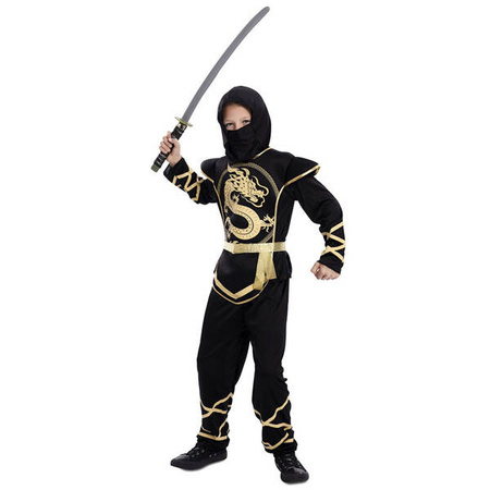 STRÓJ MAŁY NINJA ZŁOTY SMOK