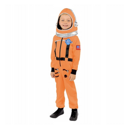 STRÓJ ASTRONAUTA POMARAŃCZOWY DLA CHŁOPCÓW