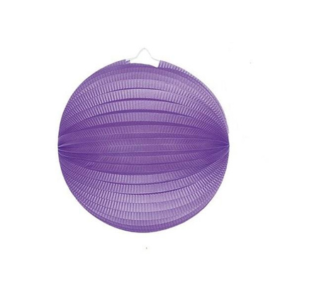 LAMPION FIOLETOWY 33CM
