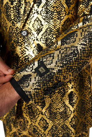 GARNITUR MĘSKI CZARNY WĄŻ OPPOSUITS 