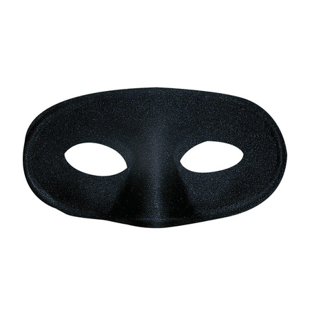 MASKA WENECKA CZARNA OWALNA