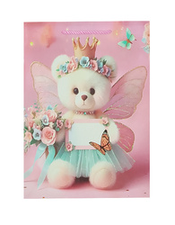 TORBA PAPIEROWA MIŚ WRÓŻKA 32 X 26 X 10 CM