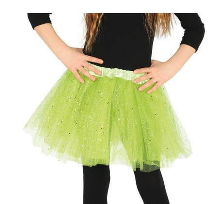 DZIECIĘCA SÓDNICZA TUTU ZIELONA SIATECZKA 30CM
