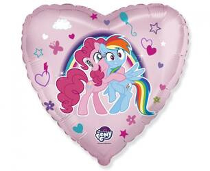 BALON FOLIOWY 18 CALI MY LITTLE PONY 46 X 48 CM