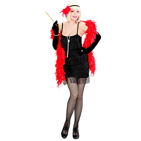 STRÓJ CHARLESTON CZARNY