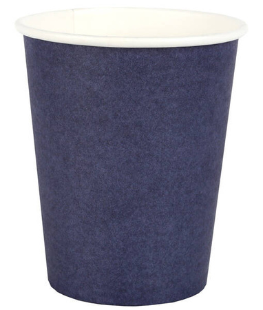 KUBECZKI PAPIEROWE GRANATOWE 250 ML