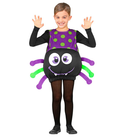 STRÓJ PAJĄCZEK CZARNO-FIOLETOWY