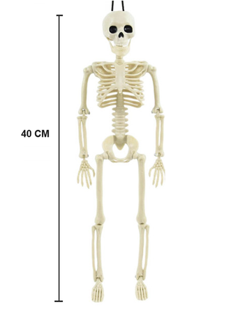 DEKORACJA SZKIELET 40 CM