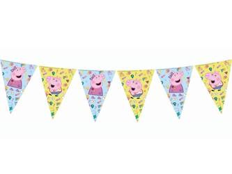 BANER FLAGIETKI ŚWINKA PEPPA 230 CM