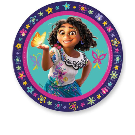 ZESTAW ENCANTO TALERZYKI+ KUBECZKI+ SERWETKI