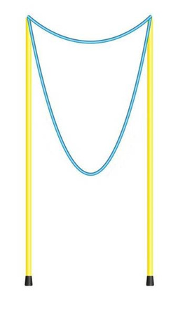 SZNUREK DO BANIEK MYDLANYCH DUŻY 100 CM