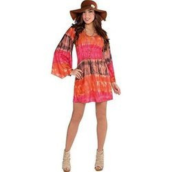 STRÓJ GROOVY HIPISKA LATA 60