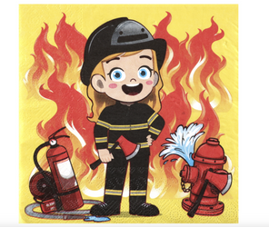 SERWETKI PAPIEROWE STRAŻAK MAŁY 33 CM 20 SZT