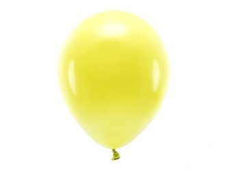 BALONY ECO 30 CM PASTELOWE ŻÓŁTE