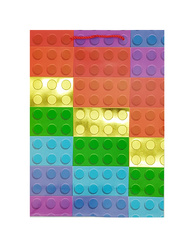 TOREBKA PAPIEROWA KLOCKI 40 x 30 x12 cm