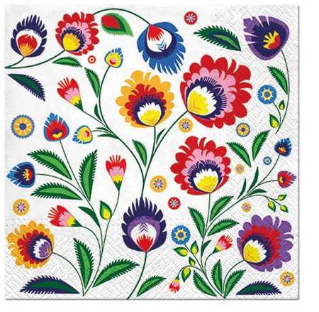 SERWETKI POLSKI FOLKLOR