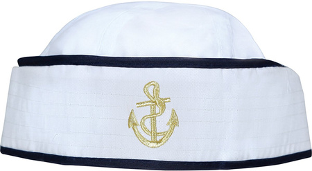 CZAPKA MARYNARSKA I GRANATOWA CHUSTA