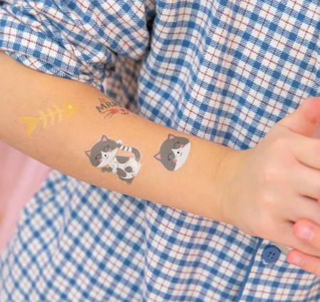 TATUAŻE ZMYWALNE KOTKI 23SZT