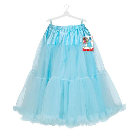 GONNA/SOTTOGONNA IN TULLE AZZURRA 65 cm